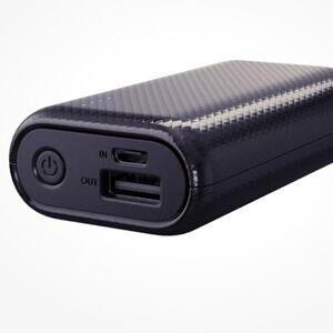 Wiresage Power Bank - 4000 mAh - Black, Works With Any USB-A Charging Cable, NIB